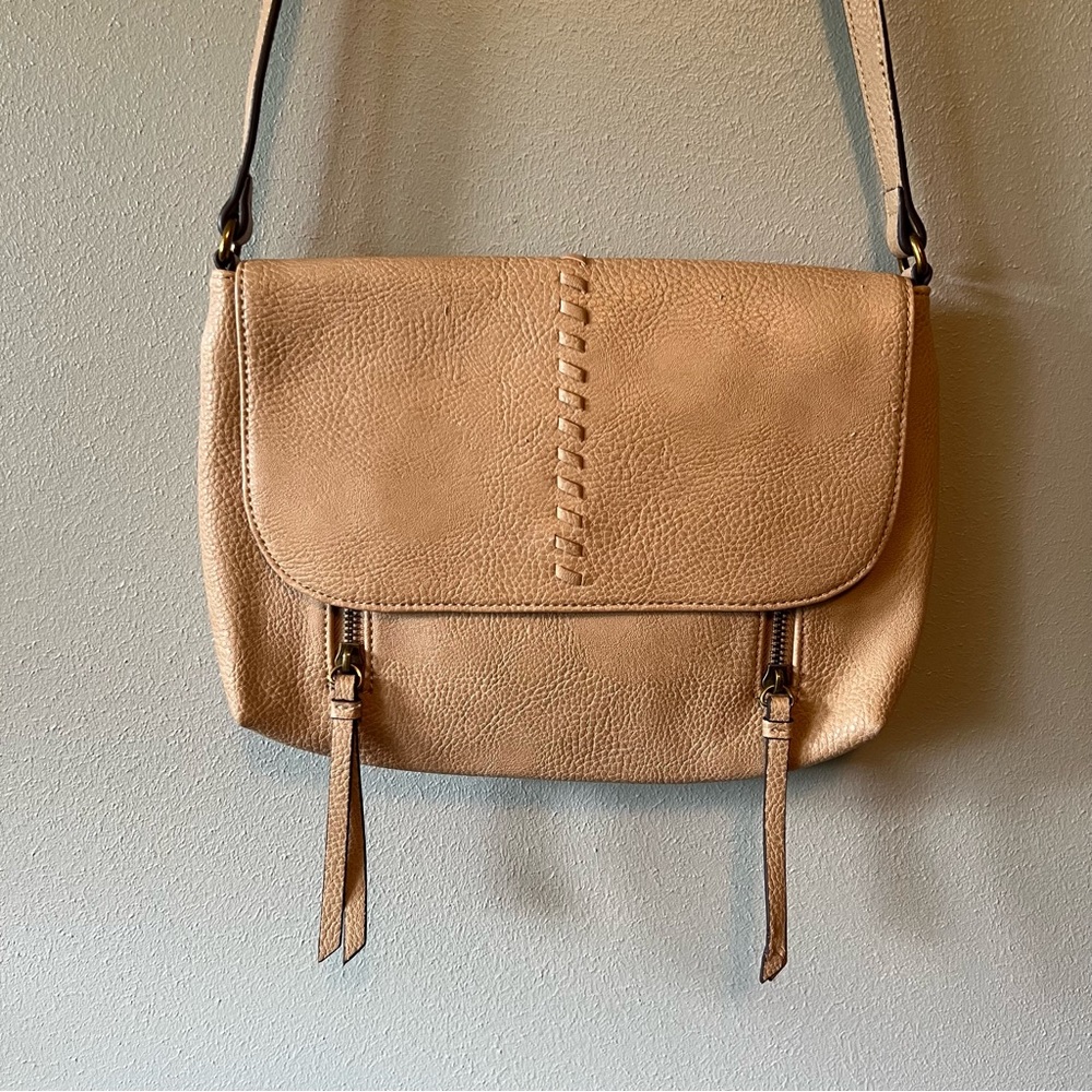 Whipstitch Shoulder Bag